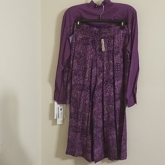 Sk&Company 2pc Culottes Set NWT - Picture 2 of 12